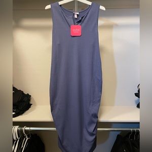 NWT Blue Ingrid & Isabel Maternity Dress - XL